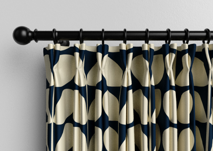 Orla Kiely Jumbo Solid Stem, Whale - Made to Measure Curtains - Image 10